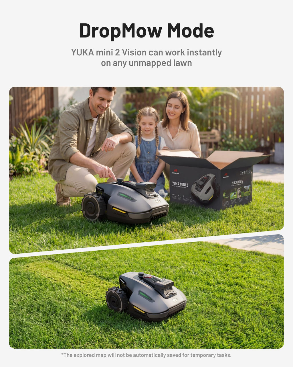 Mammotion YUKA mini 2 500 Robot Lawn Mower Wire-Free – view 4
