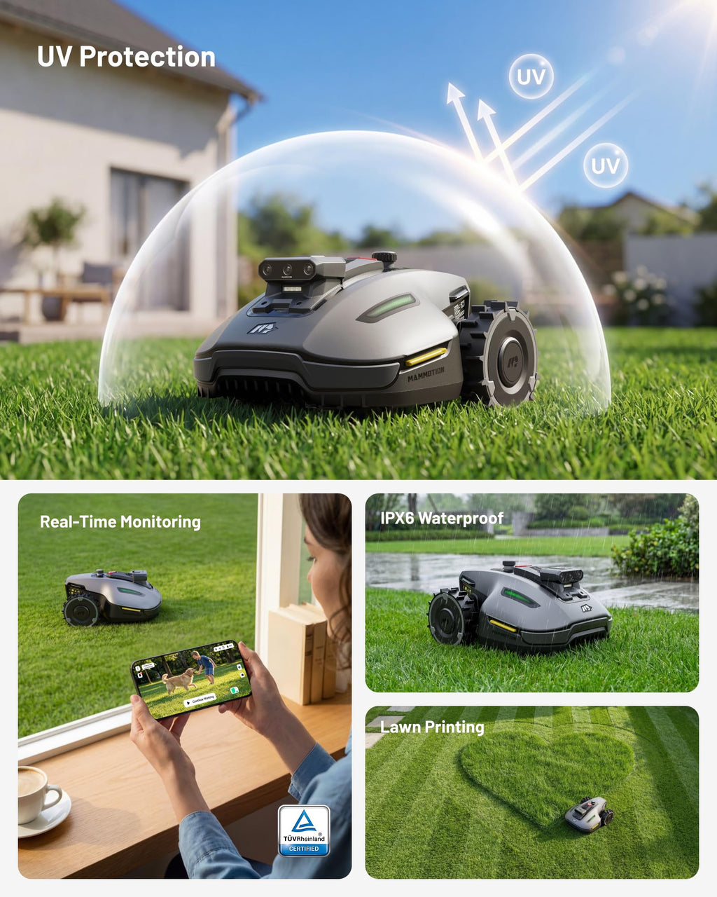 Mammotion YUKA mini 2 500 Robot Lawn Mower Wire-Free – view 10