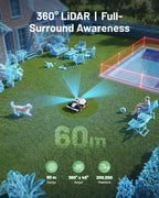 Mammotion LUBA mini 2 AWD 1500 Robot Lawn Mower Wire-Free – view 3