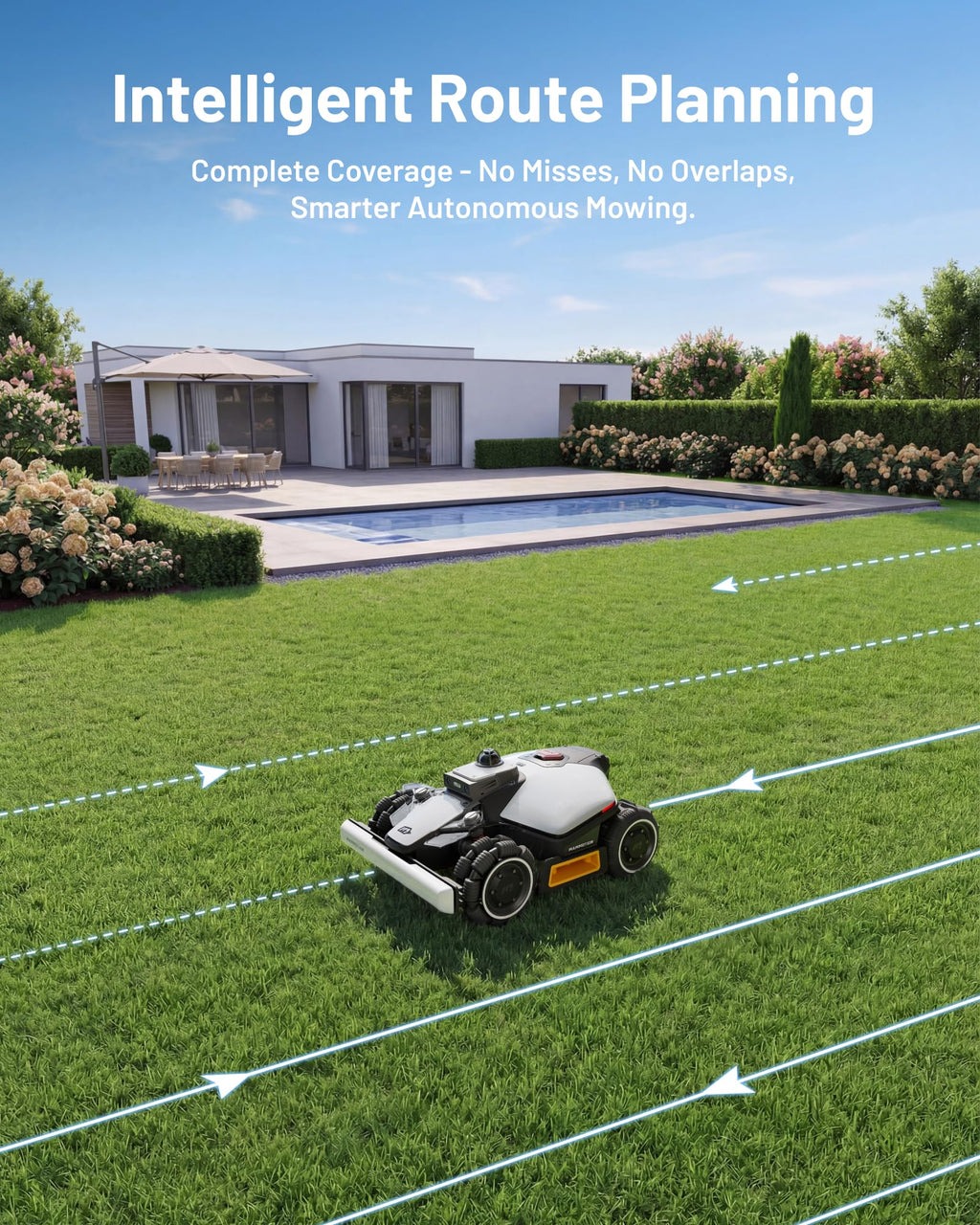 Mammotion LUBA mini 2 AWD 1500 Robot Lawn Mower Wire-Free – view 8