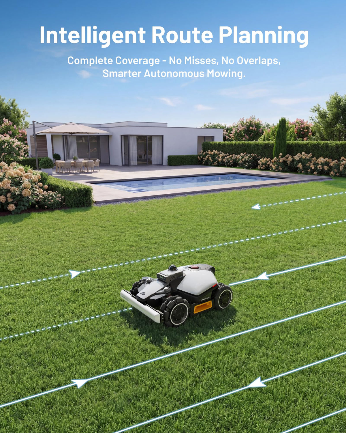 Mammotion LUBA mini 2 AWD 1500 Robot Lawn Mower Wire-Free – view 8