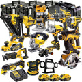 DEWALT 18V XR 15-Piece Power Tool Combo Kit with 3 x 5.0Ah Batteries, Charger & TSTAK Boxes (DCKT4T15B4)