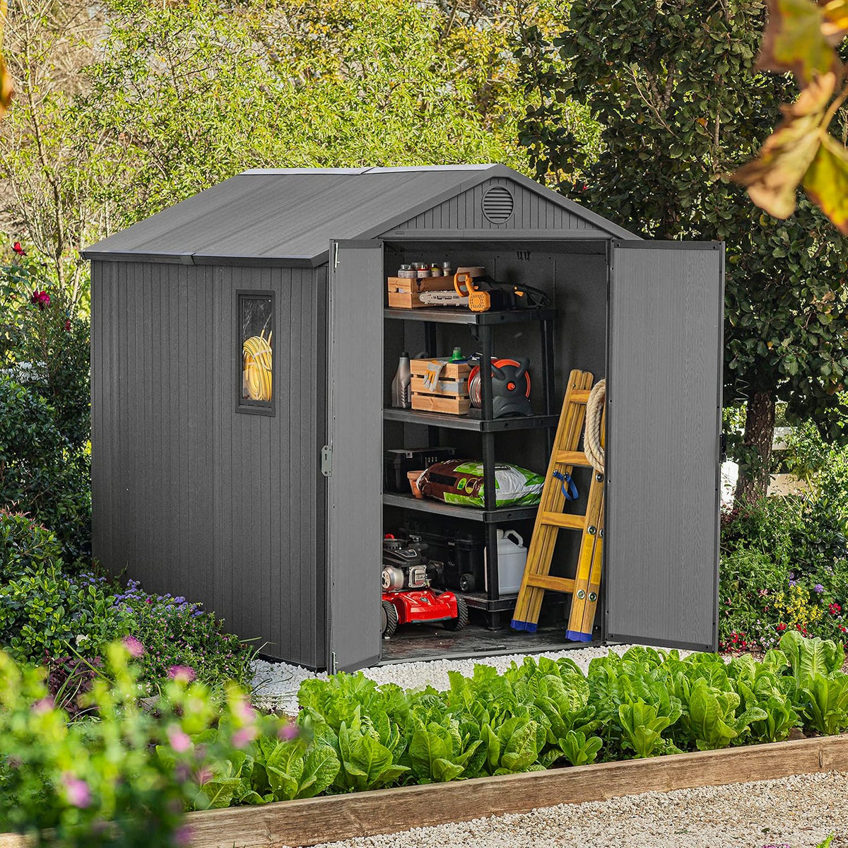 Garden Storage Shed 6 x 8 ft – view 2