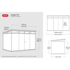 Keter Artisan 11 x 7 ft Plastic Shed – view 9