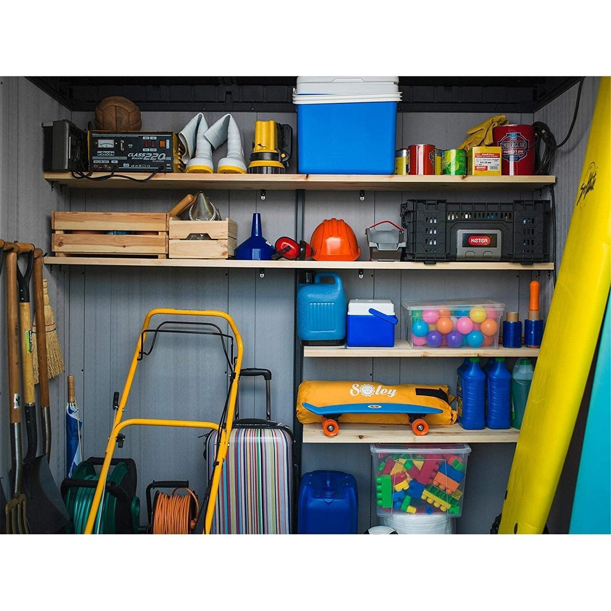 Keter Artisan 11 x 7 ft Plastic Shed – view 7