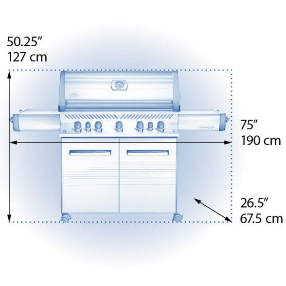 Napoleon Prestige 665 RSIB Gas BBQ – view 4
