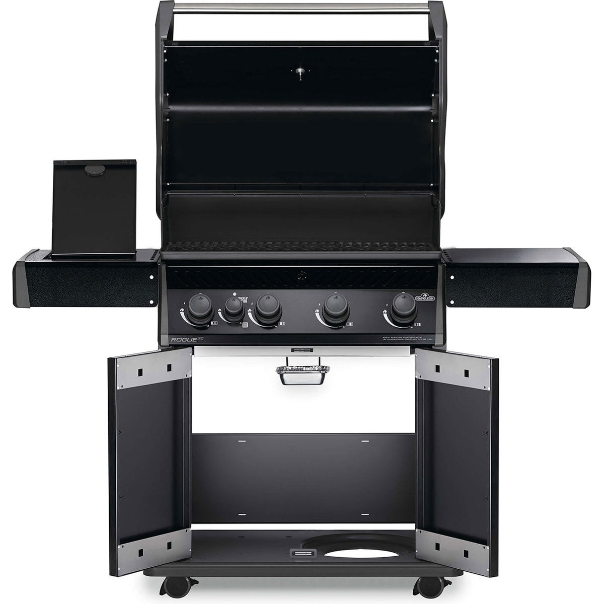 Napoleon Rogue XT 525 Gas BBQ, 4-Burner Propane with Infrared Side Burner – view 4
