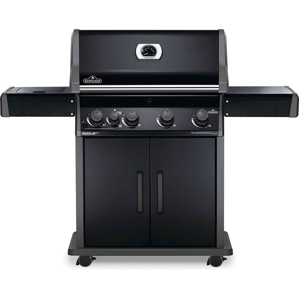 Napoleon Rogue XT 525 Gas BBQ, 4-Burner Propane with Infrared Side Burner – view 3