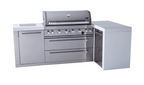 Mont Alpi 805 Deluxe Outdoor Kitchen Island with 90° Corner