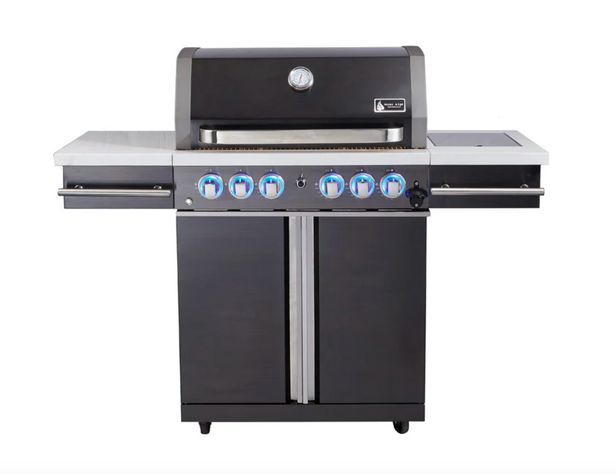 Mont Alpi Supreme 470 Gas BBQ on Cart (S-470) – view 2