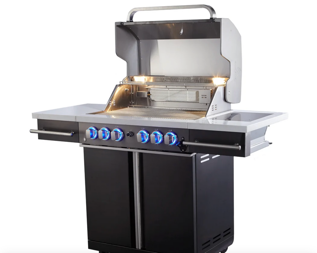 Mont Alpi Supreme 470 Gas BBQ on Cart (S-470) – view 3