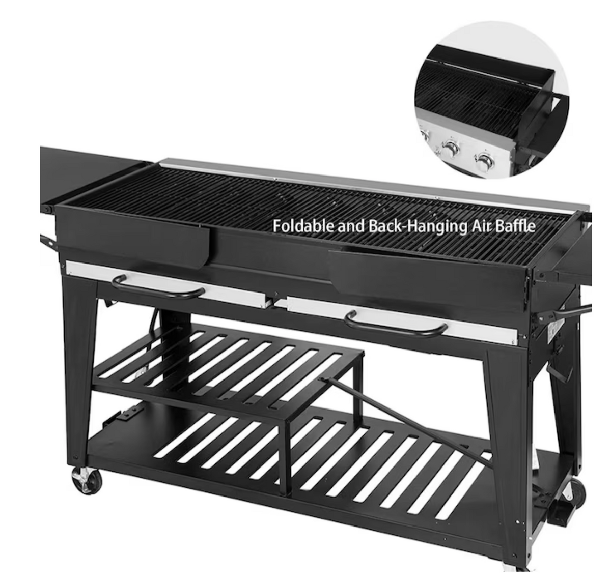 Royal Gourmet GB8000C 8-Burner Gas BBQ – view 4
