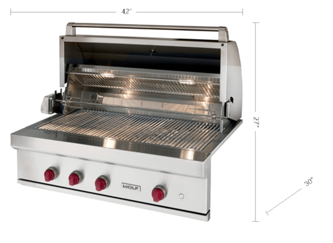 Wolf OG42 42" Outdoor Gas BBQ