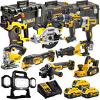 DEWALT 18V XR 10-Piece Power Tool Combo Kit with 3 x 5.0Ah Batteries & Toughsystem Box (DCKT4T10P12)