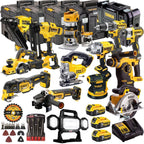 DEWALT 18V XR 15-Piece Power Tool Combo Kit with 3 x 5.0Ah Batteries, Toughsystem & Accessories (DCKT4T15B4A)