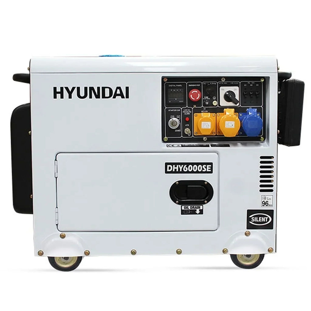 Hyundai DHY6000SE Diesel Generator 5.2kW / 6.5kVA – view 3