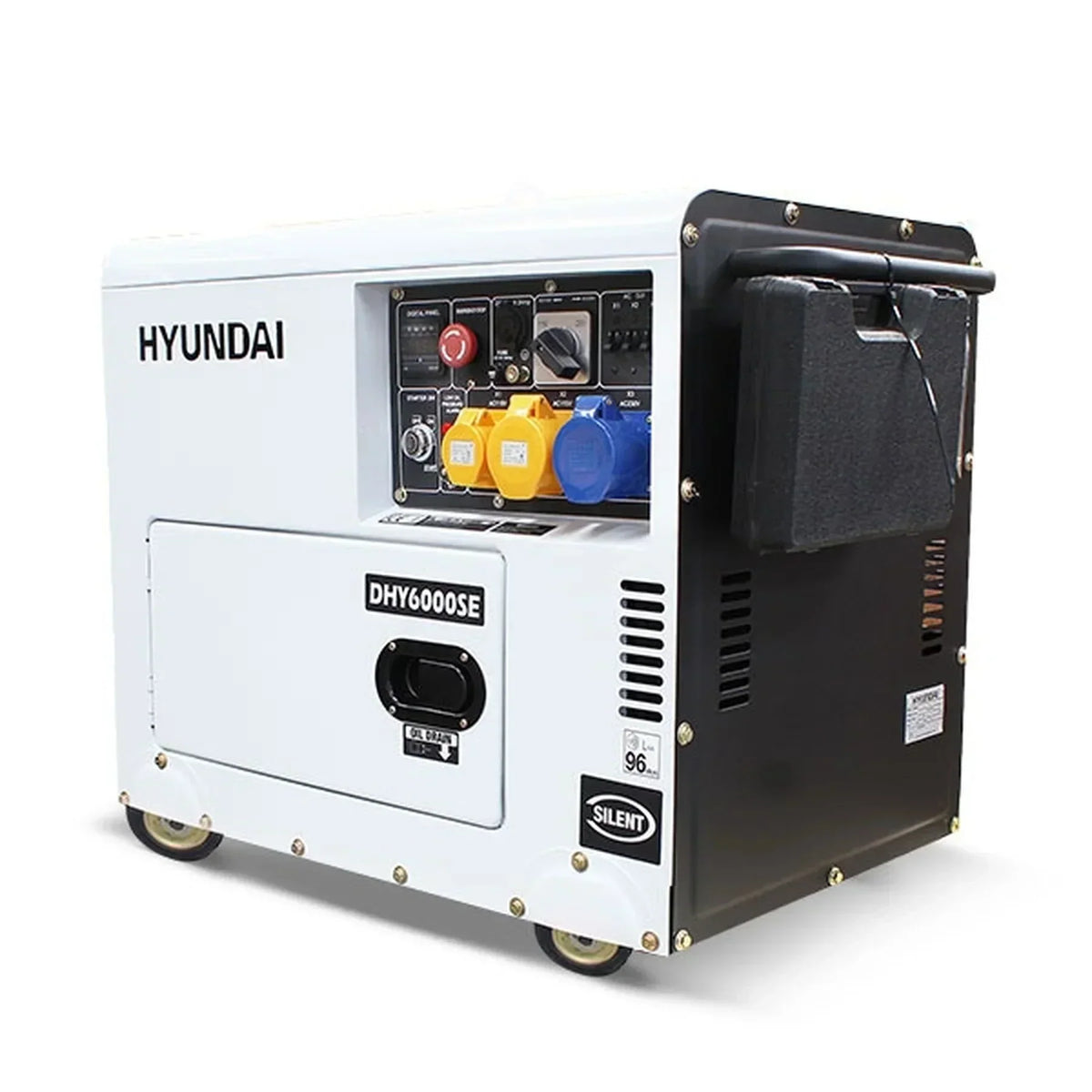 Hyundai DHY6000SE Diesel Generator 5.2kW / 6.5kVA – view 6