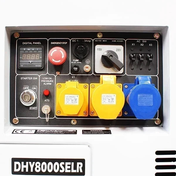 Diesel Standby Generator 5.8kW / 7.5kVA – view 10