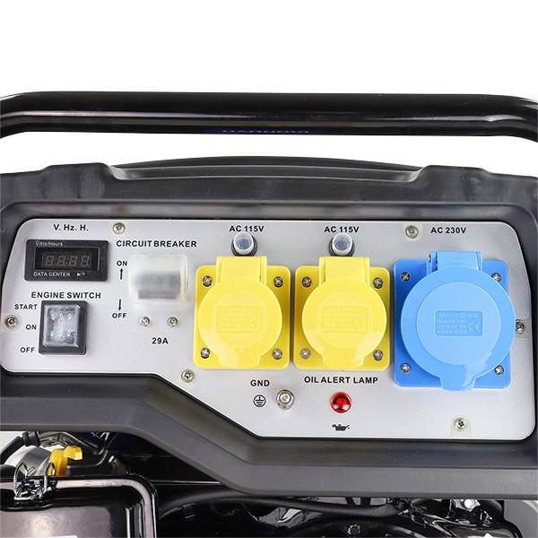 Hyundai HY9000LEK-2 Petrol Site Generator 7kW – view 6