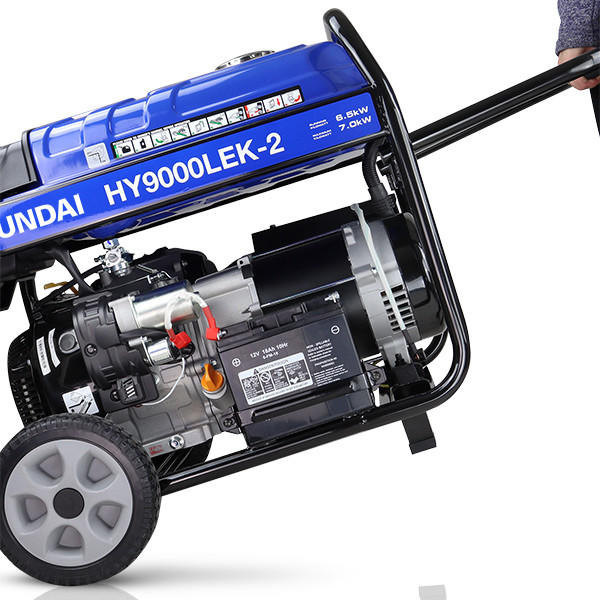 Hyundai HY9000LEK-2 Petrol Site Generator 7kW – view 11