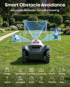 Wire-Free Robot Lawn Mower with AI Vision for Gardens up to 500 m² – view 5