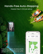 Wire-Free Robot Lawn Mower with Vision Navigation for Gardens up to 800 m² – view 5