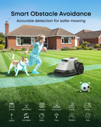 Wire-Free Robot Lawn Mower with Vision Navigation for Gardens up to 800 m² – view 6