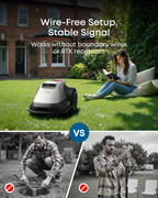 Wire-Free Robot Lawn Mower with Vision Navigation for Gardens up to 800 m² – view 9