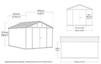 Keter Stronghold 10 x 15 ft Plastic Shed – view 7
