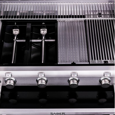 Saber Premium 4-Burner Infrared Gas BBQ – view 6