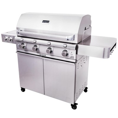 Saber Premium 4-Burner Infrared Gas BBQ – view 3